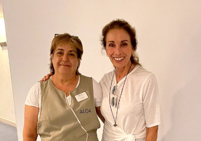 La cantant i actriu Ana Belén, hoste a l’Hotel Alga pel Festival Cap Roig