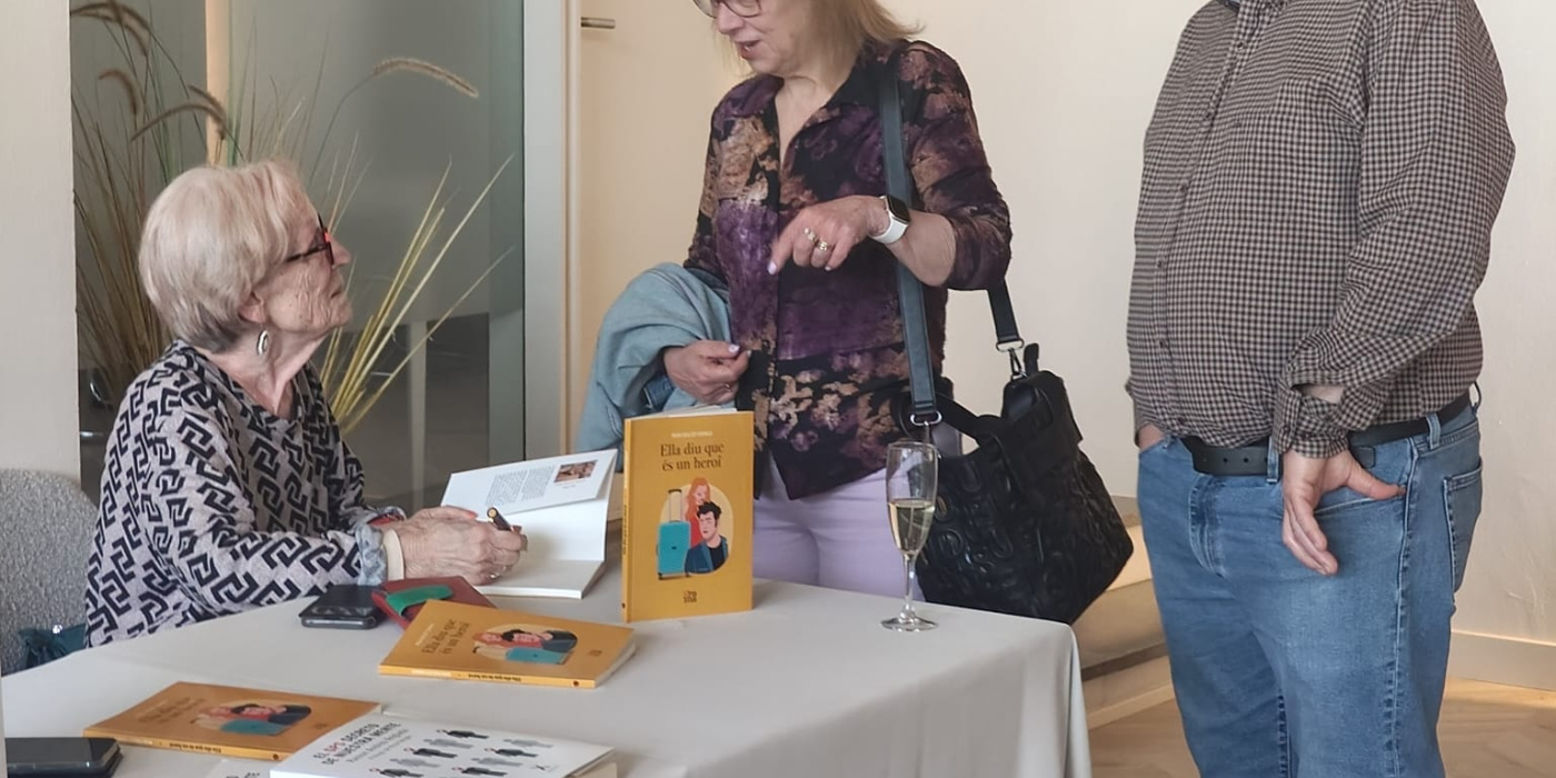 Presentació de llibres a l'Hotel Alga