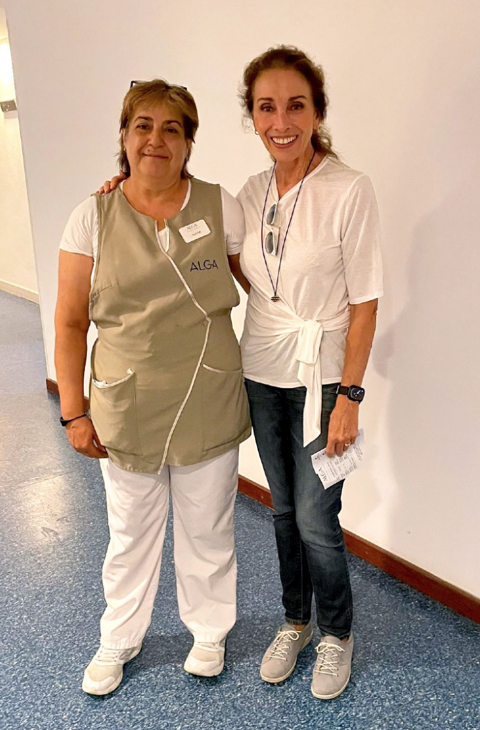 La cantant i actriu Ana Belén, hoste a l’Hotel Alga pel Festival Cap Roig